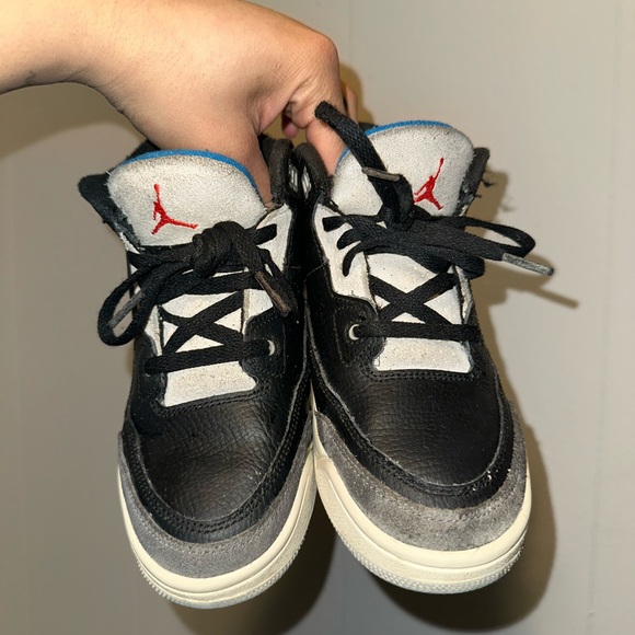 Jordan Other - Kids Black and Gray Sneakers